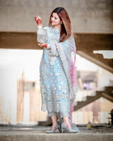 Organza for women clothing (UNSTITCHED) by Kapra Collection - Kapra Collection